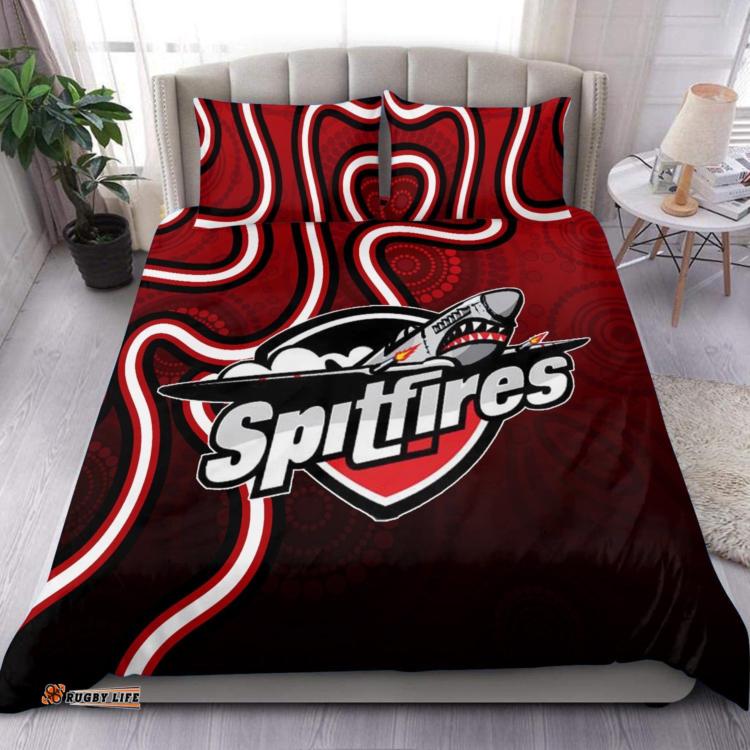Sporties Spitfires Mix Aboriginal Bedding Set LT20