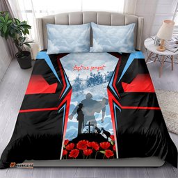 Australia ANZAC Day Bedding Set Gallipoli Soldiers Simple Style