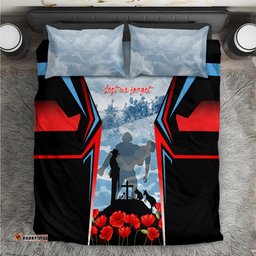 Australia ANZAC Day Bedding Set Gallipoli Soldiers Simple Style