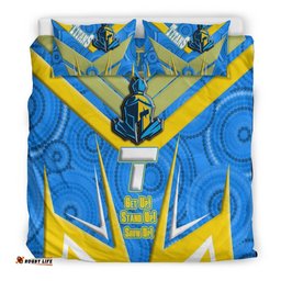 Gold Coast Titans Naidoc 2022 Sporty Style Bedding Set