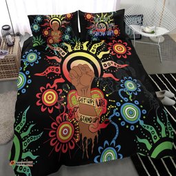 NAIDOC Week 2022 Bedding Set Let's Fight Together 09