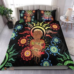 NAIDOC Week 2022 Bedding Set Let's Fight Together 09