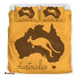 Bedding Sets Kangaroo Bed Australia Map Vintage Sets