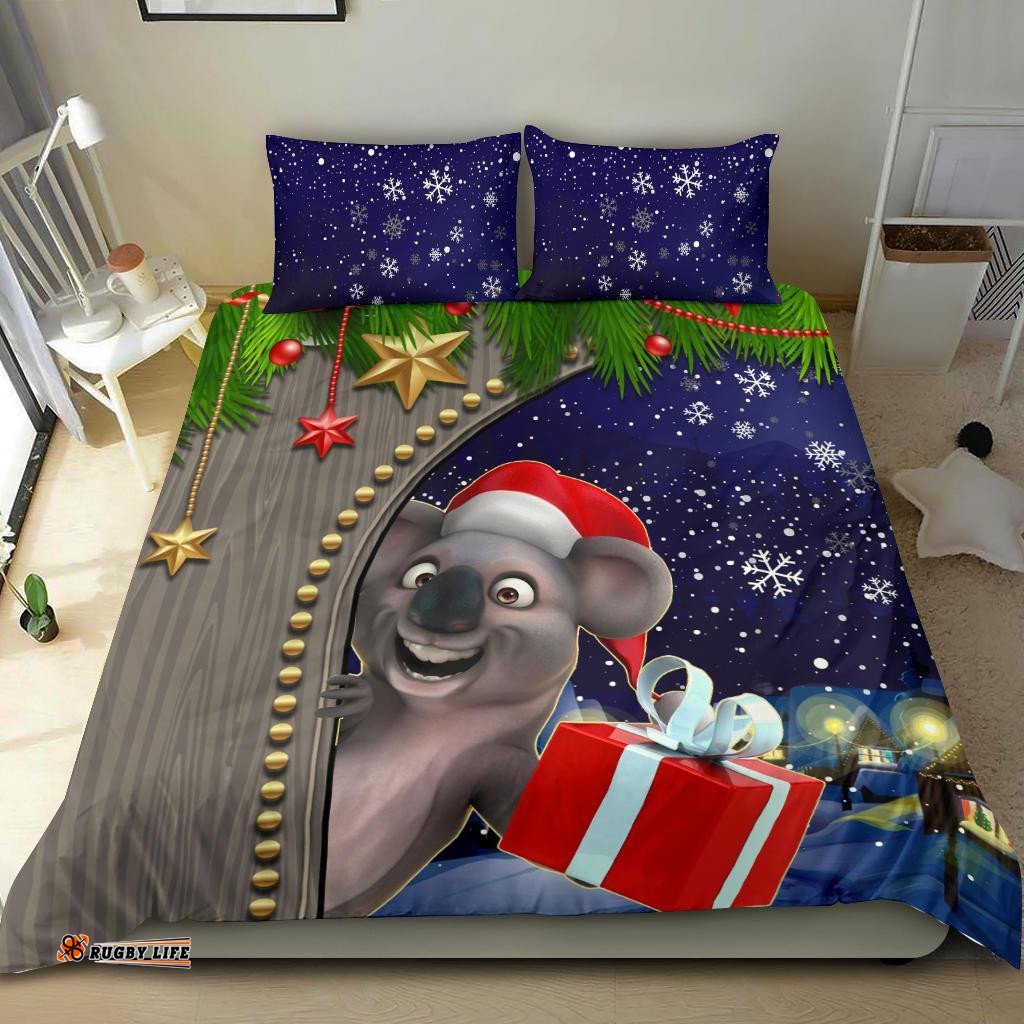 Christmas Bedding Set Fun Koala Christmas