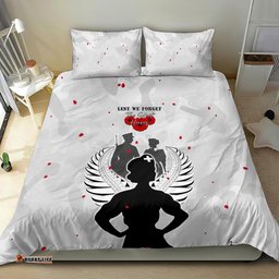 New Zealand ANZAC Day Bedding Set For The Nurse Lest We Forget