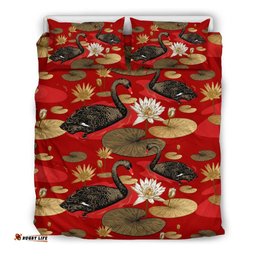 Australia Bedding Sets Swans Bed Lake Landscape Art Sets 09