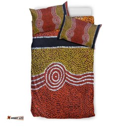 Bedding Set Aboriginal Dot Style