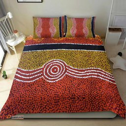 Bedding Set Aboriginal Dot Style