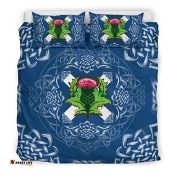 Scotland Bedding Set Saltire Thistle