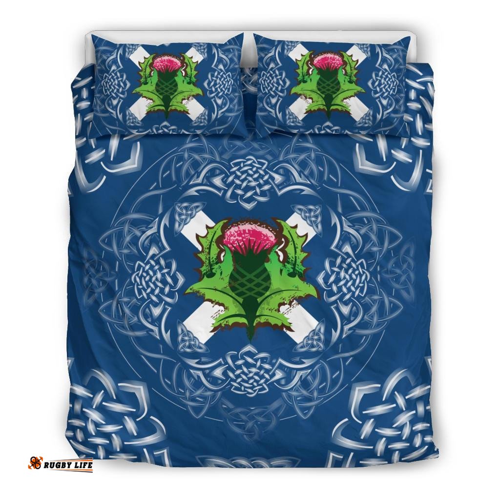 Scotland Bedding Set Saltire Thistle