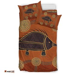 Aboriginal Bedding Set Indigenous Echidna
