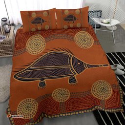 Aboriginal Bedding Set Indigenous Echidna