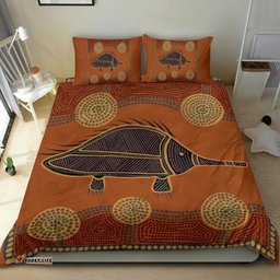 Aboriginal Bedding Set Indigenous Echidna