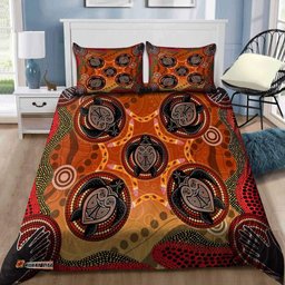 Turtles Boomerang All Over Printed Bedding Set