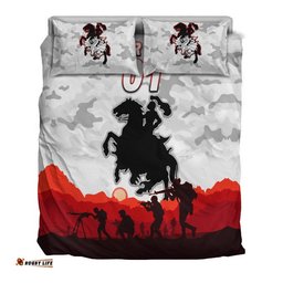 Custom Personalised St. George Illawarra Dragons ANZAC 2022 Bedding Set Simple Style White