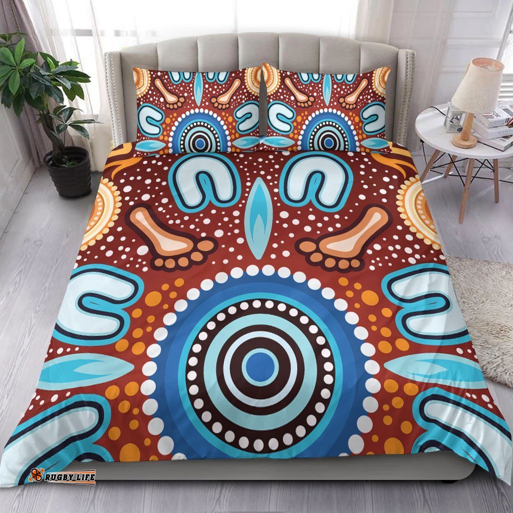 Aboriginal Foot Indigenous Pattern AUS02