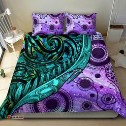 New Zealand Paua Shell With Australia Opal Unique Combine Bedding Set