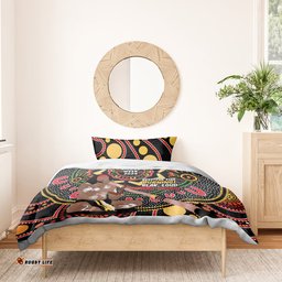 Australia Didgeridoo NAIDOC Week 2024 Bedding Set Keep The Fire Burning Blak Loud and Proud