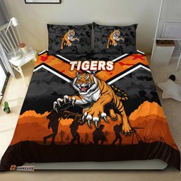Wests Tigers ANZAC 2022 Bedding Set Simple Style