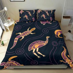 Bedding Set Indigenous Animals Patterns