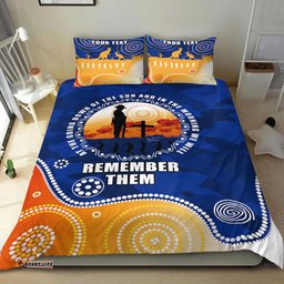 Custom Australia ANZAC Camouflage Vitality Bedding Set
