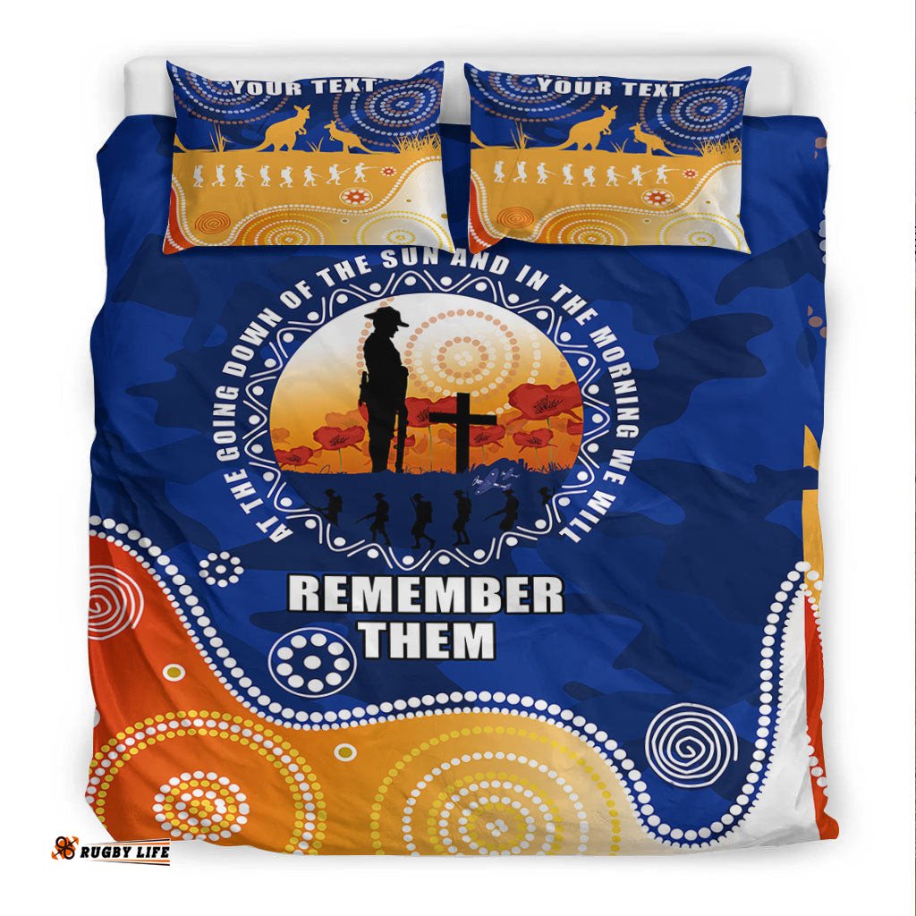 Custom Australia ANZAC Camouflage Vitality Bedding Set