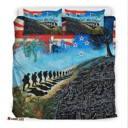 New Zealand ANZAC Day Lest We Forget Bedding Set