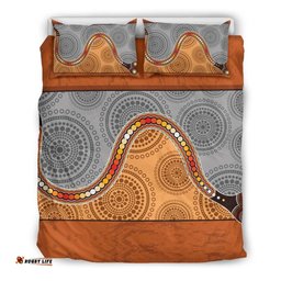 Aboriginal Bedding Set, Indigenous Snake