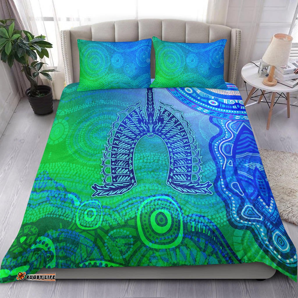 Aboriginal Torres Strait Islands Bedding Set Wave Vibes