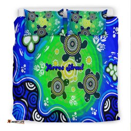 Bedding Set Australia Turtle Blue Sea