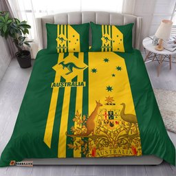 Bedding Set Australia Kangaroo Sign National Color