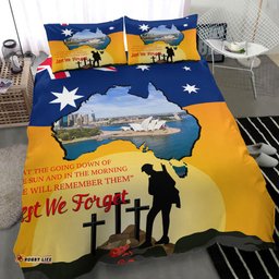 Today's Peace Is Yesterday's Sacrifice Bedding Set
