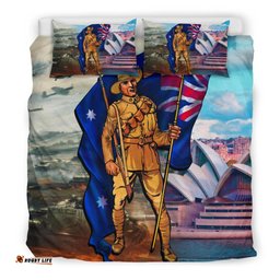ANZAC Bedding Set Australian Soldier