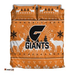 GWS Giants Bedding Set Christmas Ugly Style
