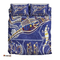 Aboriginal Bedding Set Australian Animals 325