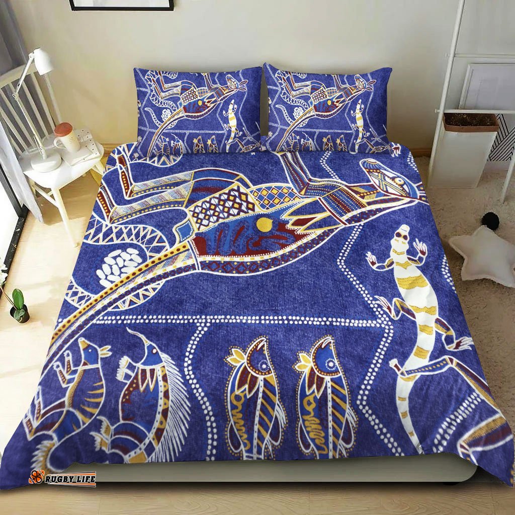 Aboriginal Bedding Set Australian Animals 325