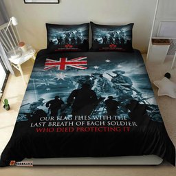 Australia ANZAC Day Soldier Remembrance Bedding Set