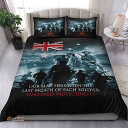 Australia ANZAC Day Soldier Remembrance Bedding Set
