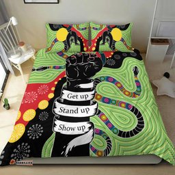 Aboriginal NAIDOC Week Bedding Set Stronger Together Unique Style