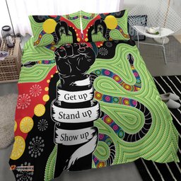 Aboriginal NAIDOC Week Bedding Set Stronger Together Unique Style