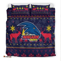 Adelaide Crows Bedding Set Christmas Ugly Style