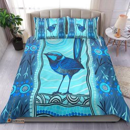 Australia Indigenous Bedding Set Aussie Life Bird 03