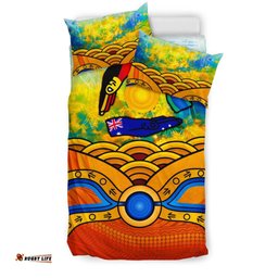 Aboriginal Bedding Set, Australia Kangaroo NAIDOC Week 2022
