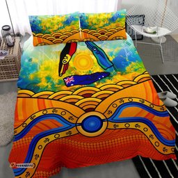 Aboriginal Bedding Set, Australia Kangaroo NAIDOC Week 2022