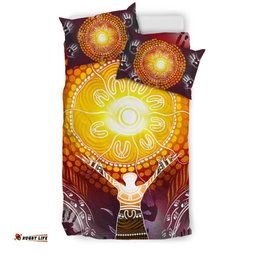 Aboriginal Bedding Set NAIDOC Week Because Of Her, We Can