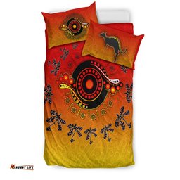 Aboriginal Bedding Set Circle Pattern