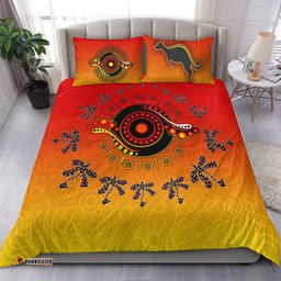 Aboriginal Bedding Set Circle Pattern