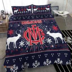 Demons Bedding Set Christmas Ugly Style