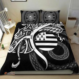 Brittany Celtic Bedding Set Fury Dragon Celt
