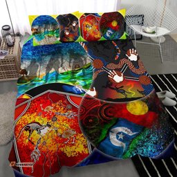 Bedding Set Aboriginal Mix Ver02
